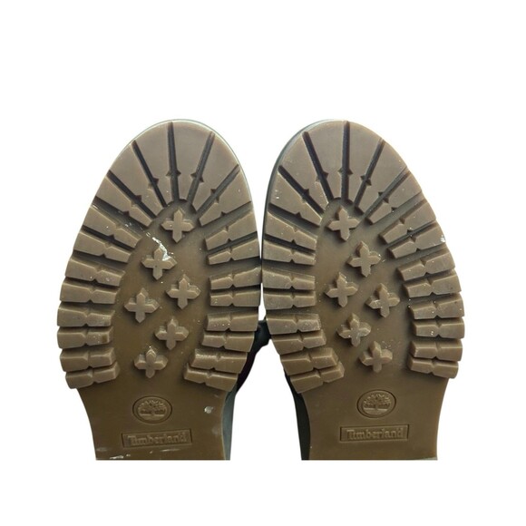 Timberland Womens Courmayeur Waterproof Hiker Boots Olive Red / Burgundy Sz 11 - Picture 15 of 15